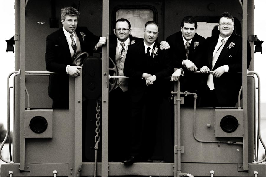 Edmonton Wedding Photographer - Wedding Photography in Edmonton - Groomsmen Photographs
